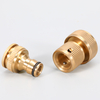 Solid Brass Quick Connectors, Female Threads Faucet Adapter 3/4 Inch Hose Connection Brass, Suitable for Washing Machines, Garden Hoses, Car Washing