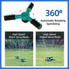 Rotating Garden Sprinkler for Large Area Coverage, Lawn and Yard Sprinklers