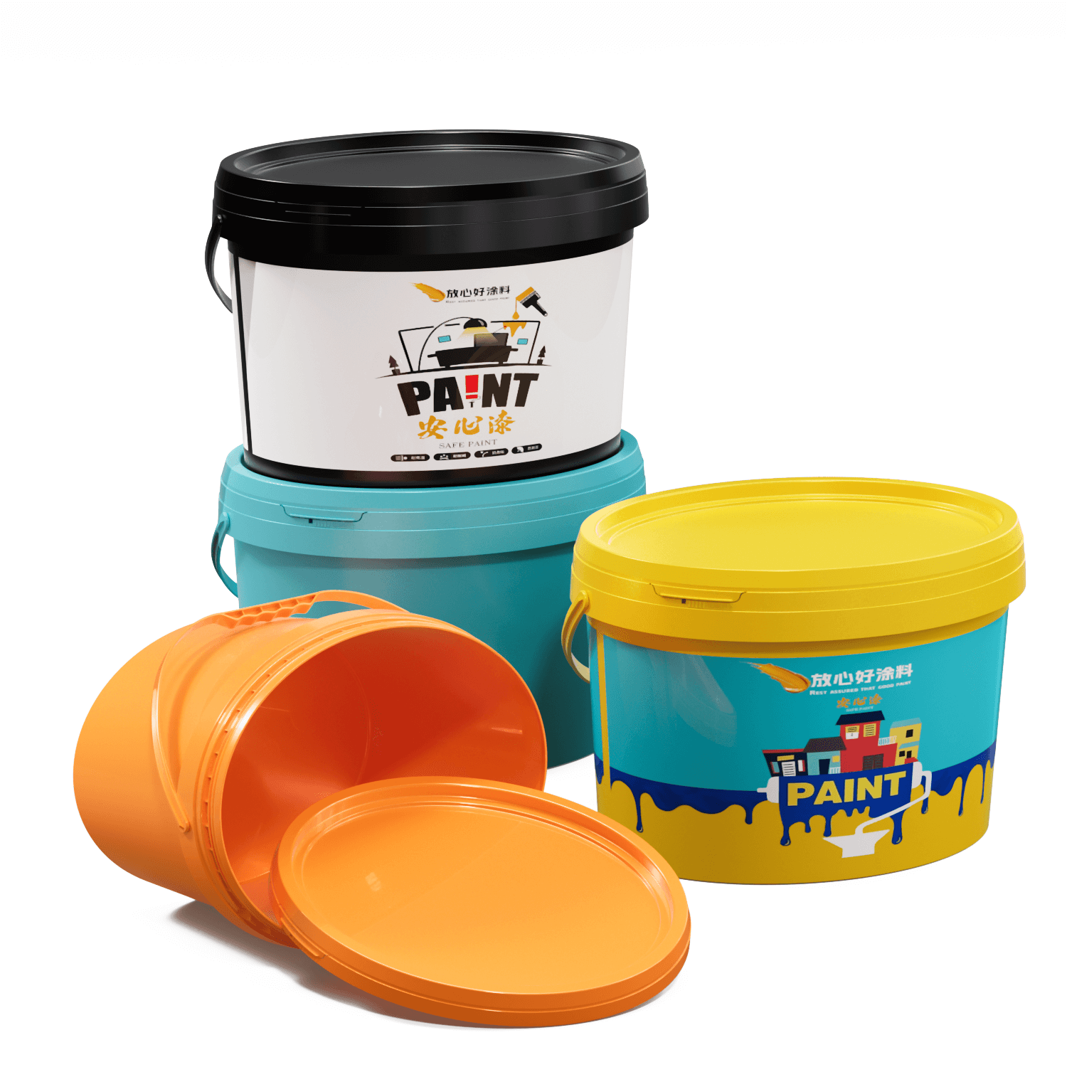 Oval Plastic Bucket
