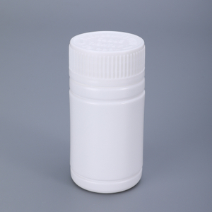 High Quality Pill Vitamins Plastic Bottle 120ml White Medicine Bottle with Child Safety Cap 