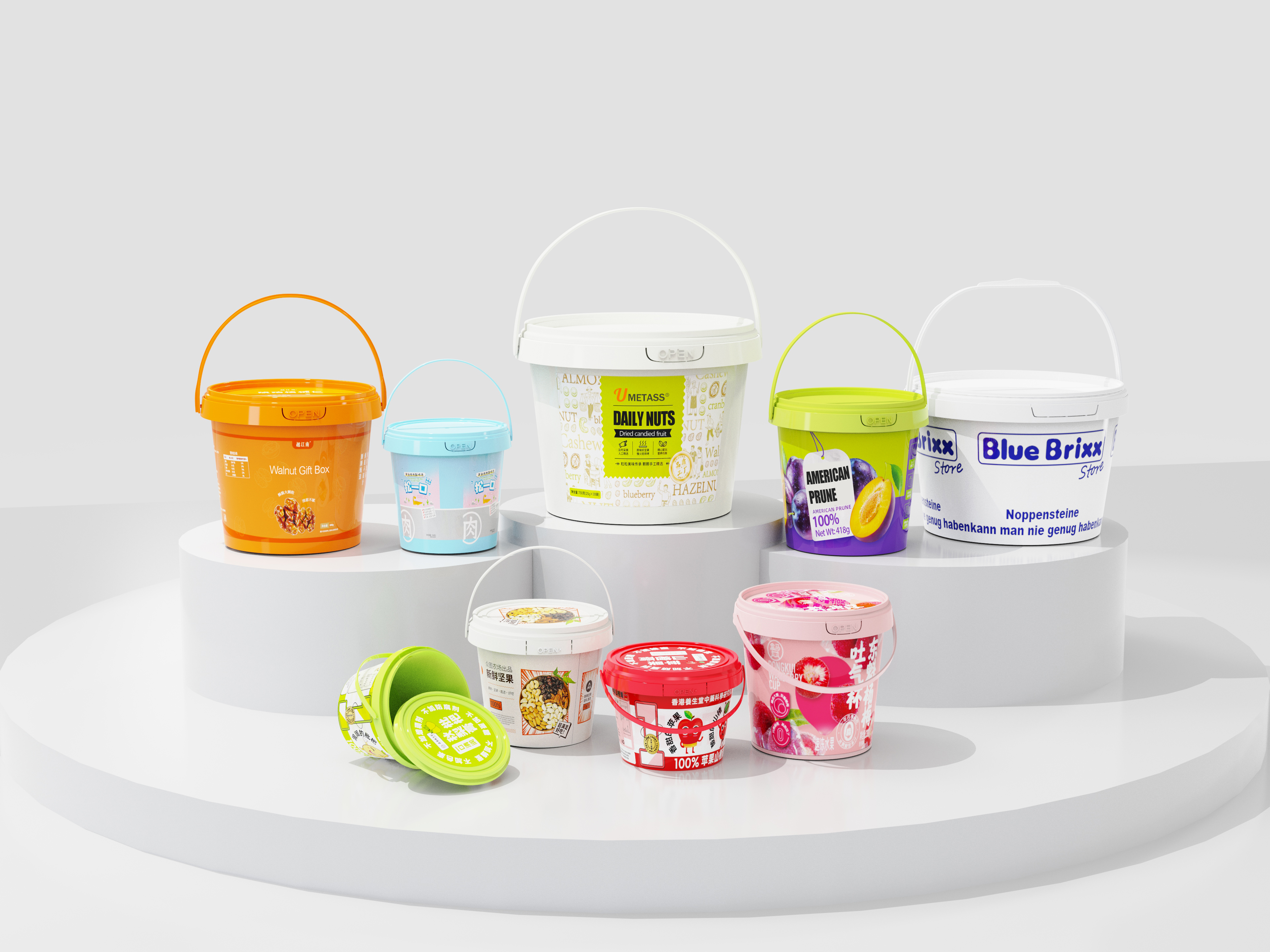 UMETASS Food Buckets