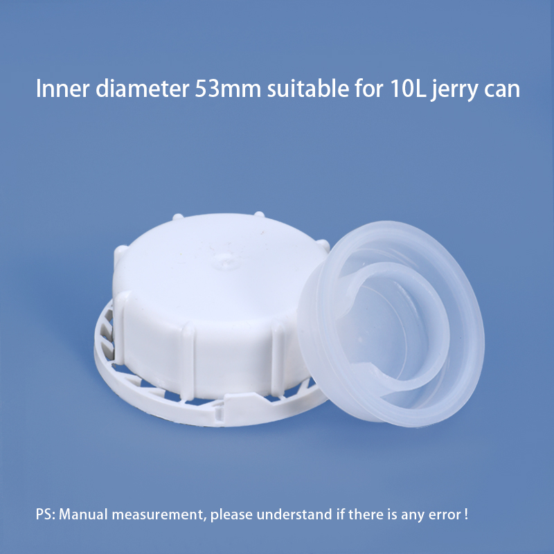 53mm TE Sealing Cap with Inner Plug for Plastic Jerry Can