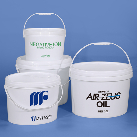 20L 5 Gallon Oval Pail Plastic Bucket