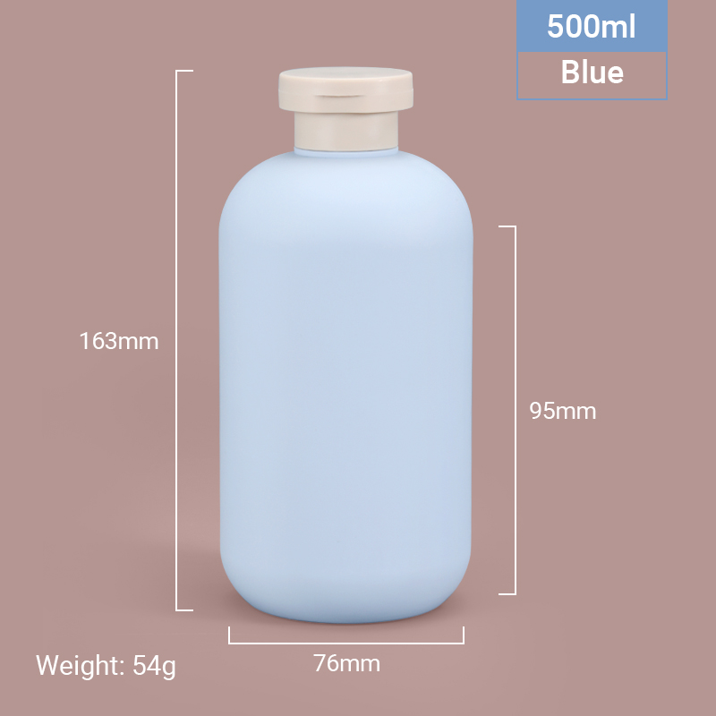 500ml Flip Top Cap Shampoo Bottle