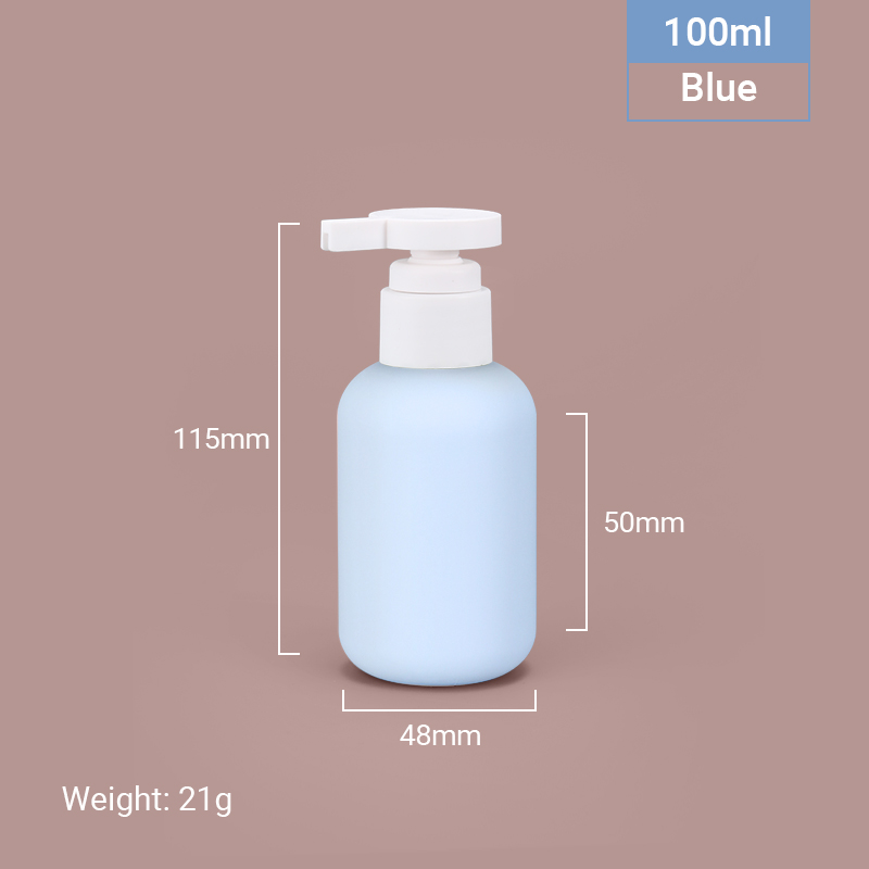 100ml Pump Shampoo Bottle