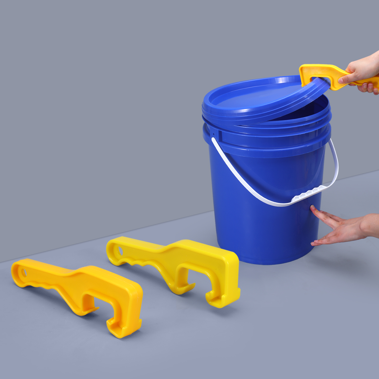 Durable Recycled Plastic Bucket Cap Shape Cover Opener