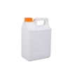 5L Wide Neck Thicken Square Barrel HDPE Plastic Jerry Can for Liquid Packaging 