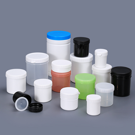 Wide Mouth HDPE/PP Plastic Jar with Lid