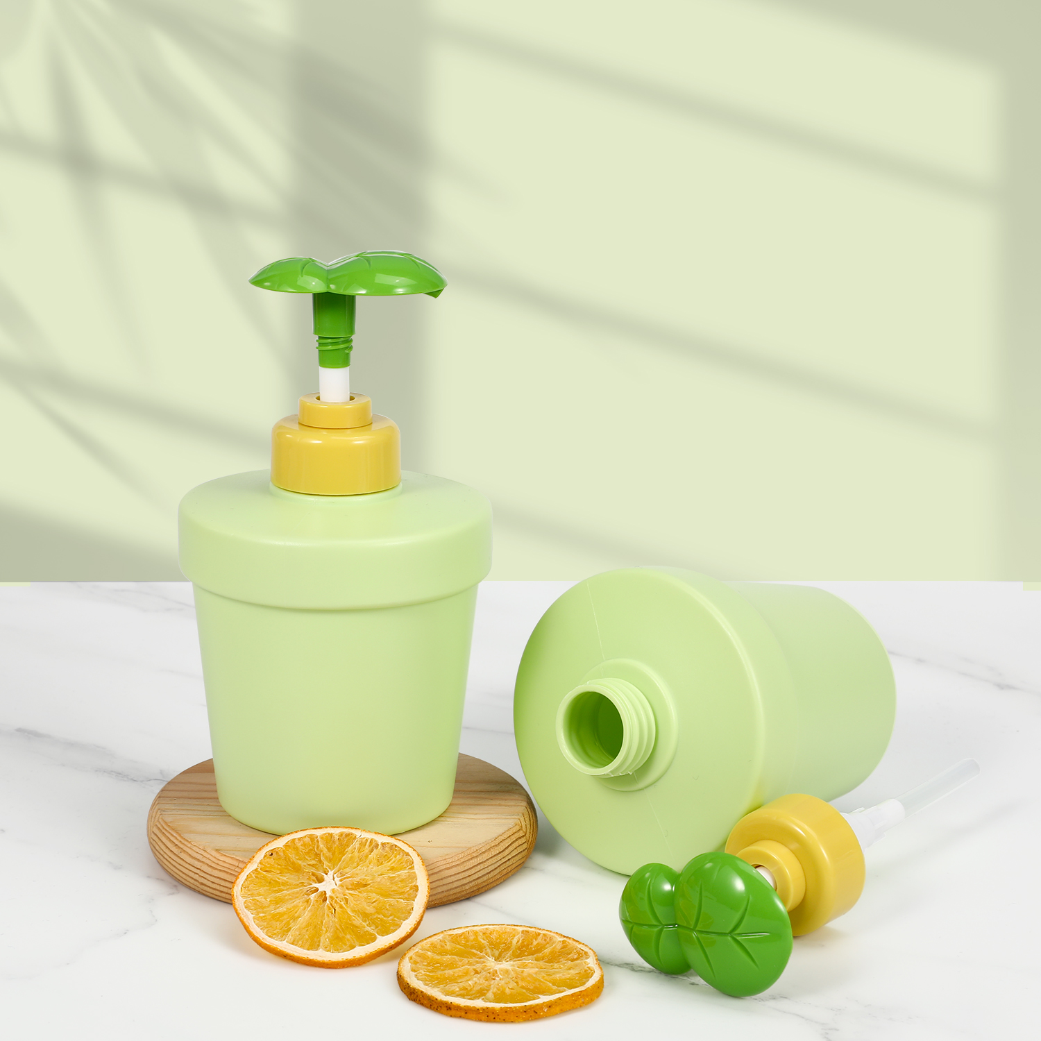 400ml Cosmetic Shampoo and Conditioner Bottle With Pump Body Wash Bottle