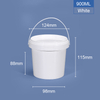 900 ml 30 oz. Round Plastic Tub