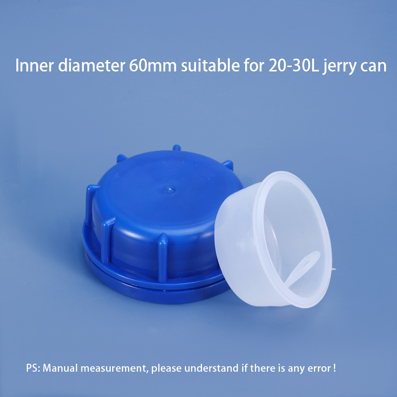 60mm Cap with Inner Plug for 20-30L Plastic Jerry Can