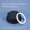 60mm Breathable Cap for 20-30L Plastic Jerry Can with Rubber Sealing Ring