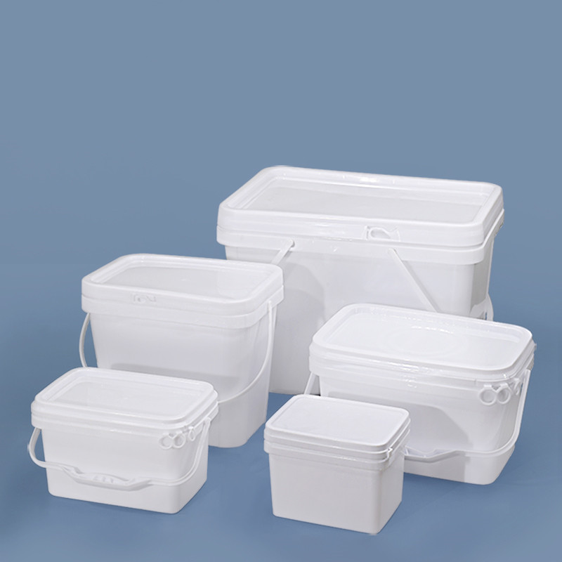 Water Environmentally Friendly Rectangular Plastic Bucket