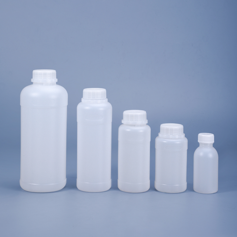 Food Grade HDPE White Plastic Bottle