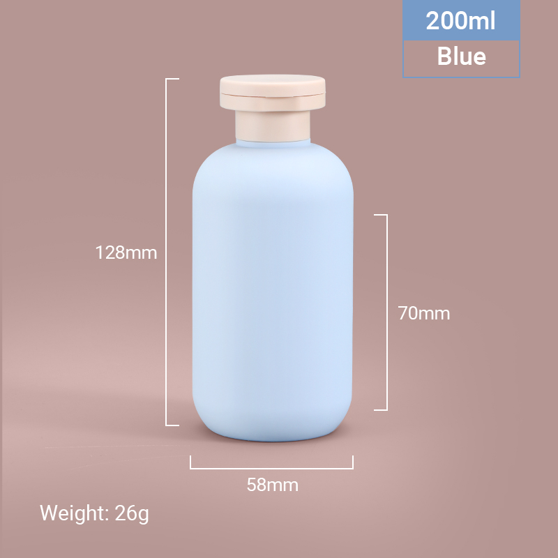 200ml Flip Top Cap Shampoo Bottle