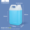 4L One Gallon F Style Jugs Plastic Jerry Can