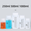 Wide Neck PP Plastic Bottle With Scale Line for Chemical