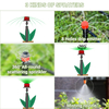 Drip Irrigation System for Garden, Plant Watering System Greenhouse Sprinkler Accessories, 226FT Drip Irrigation Kit with 1/4 1/2 inch Tubing for Outdoor Plants, Raised Garden Bed, Yard Potted, Lawn