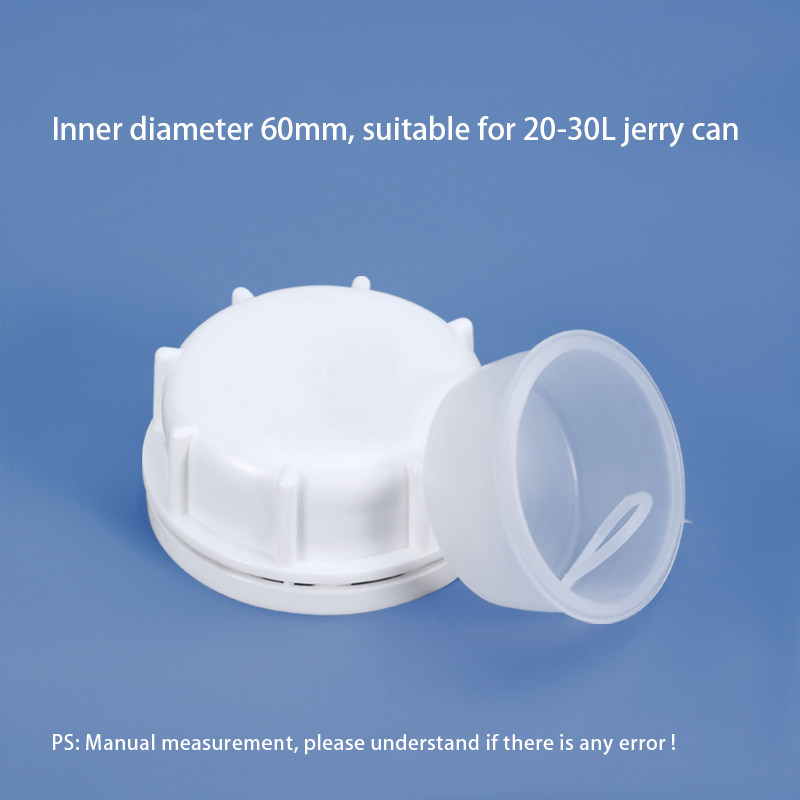 60mm Cap with Inner Plug for 20-30L Plastic Jerry Can