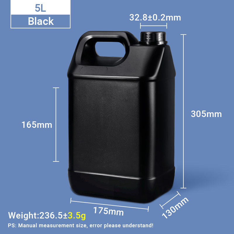 5L F Style Jugs 5 Liter HDPE Plastic Jug Plastic Jerry Can