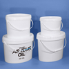 Milk Water Proof Plastic Bucket With Metal Handle