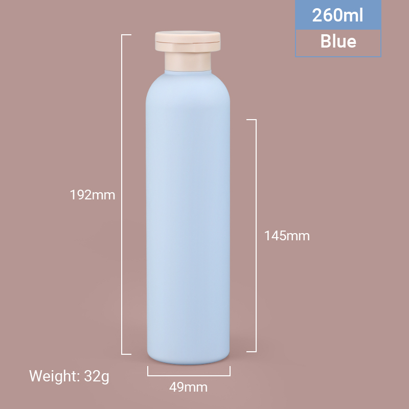 260ml Flip Top Cap Shampoo Bottle