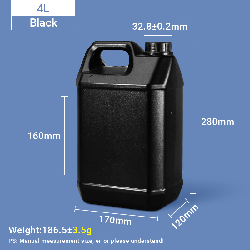 4L One Gallon F Style Jugs Plastic Jerry Can