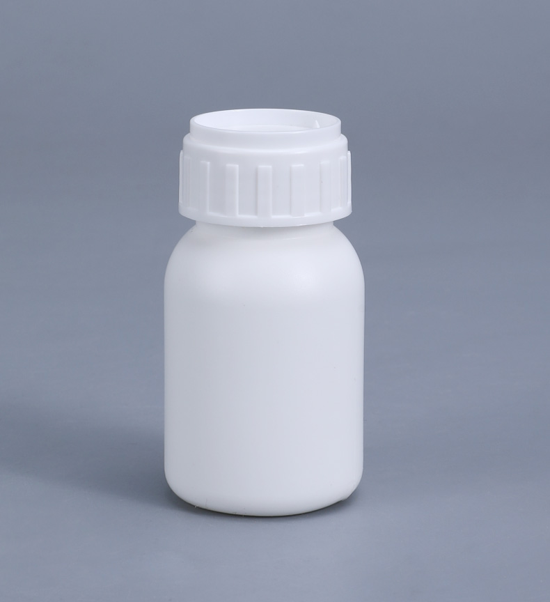 250ML Fluorinated Plastic HDPE Bottle