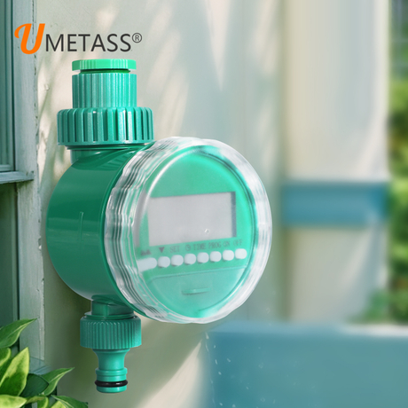 Automatic Irrigation Timer, Electric Digital Garden Irrigation Timer Battery Operated Intelligent Flowers Watering Controller for Garden Yard Lawn Greenhouse Drip