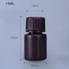 15ML Wide Neck Plastic HDPE Bottle