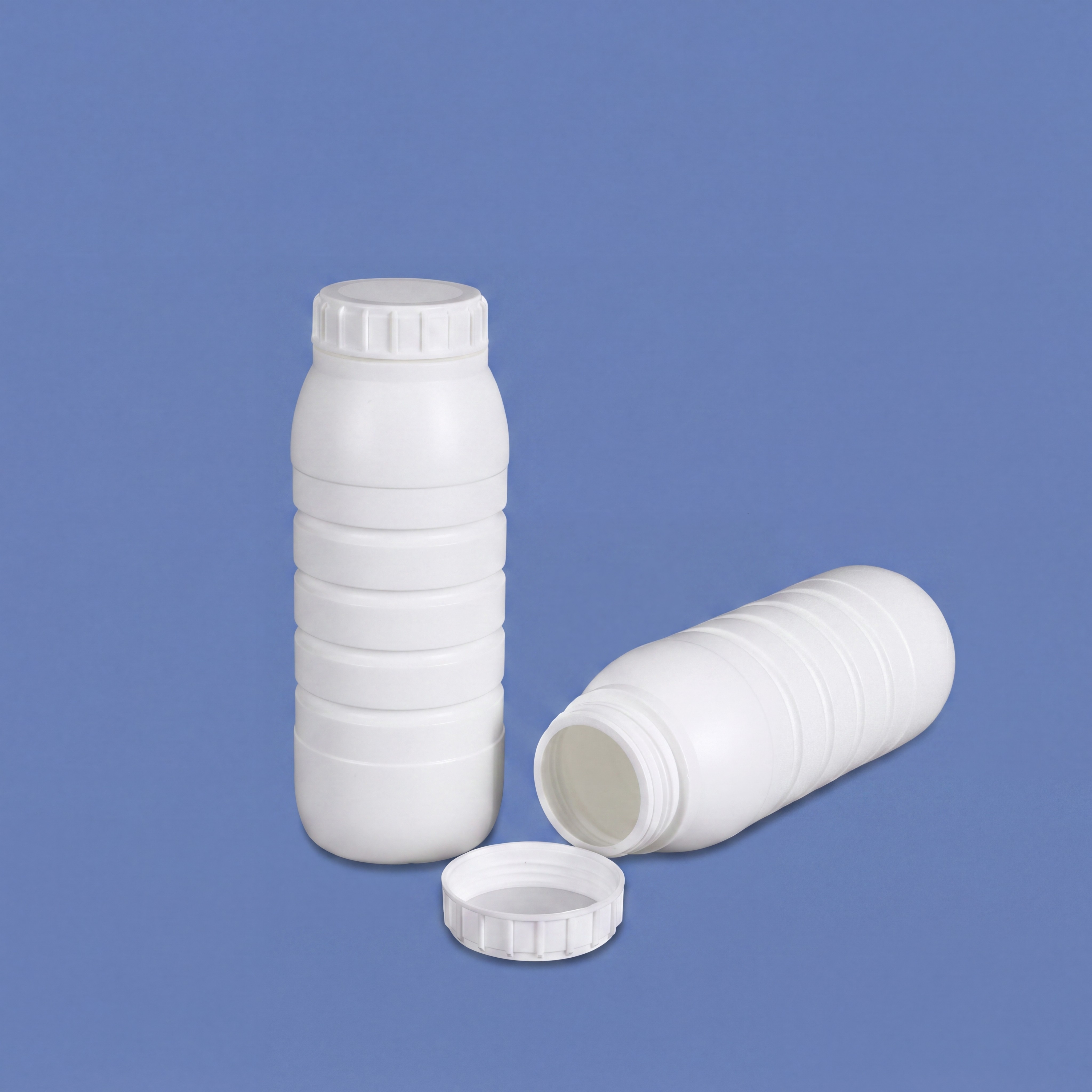 1 Liter Coex Plastic Barrier Bottle with Screw Cap Aluminum Foil Seal for Organic Solvent Packaging