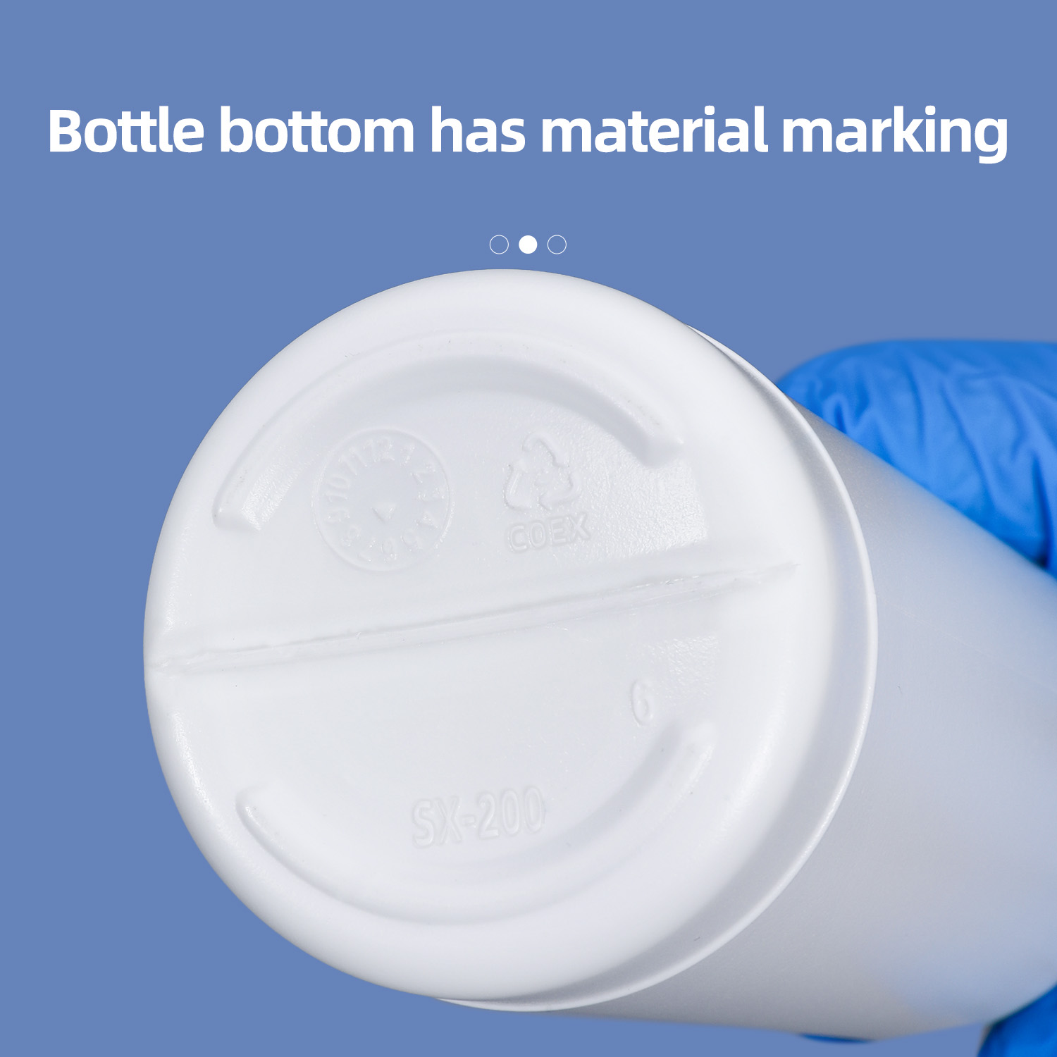 50ml 100ml 200ml 500ml COEX High Barrier Plastic Bottle with Screw Cap Foil Liner Cutter for Pesticide Solvent Powder Packaging