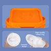 Square Plastic Buckets for Chicken Feed Chicken Duck Goose Feeder