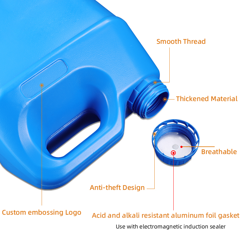 Breatheable Lid TE (Tamper Evident) Vented Cap for Plastic Bottle
