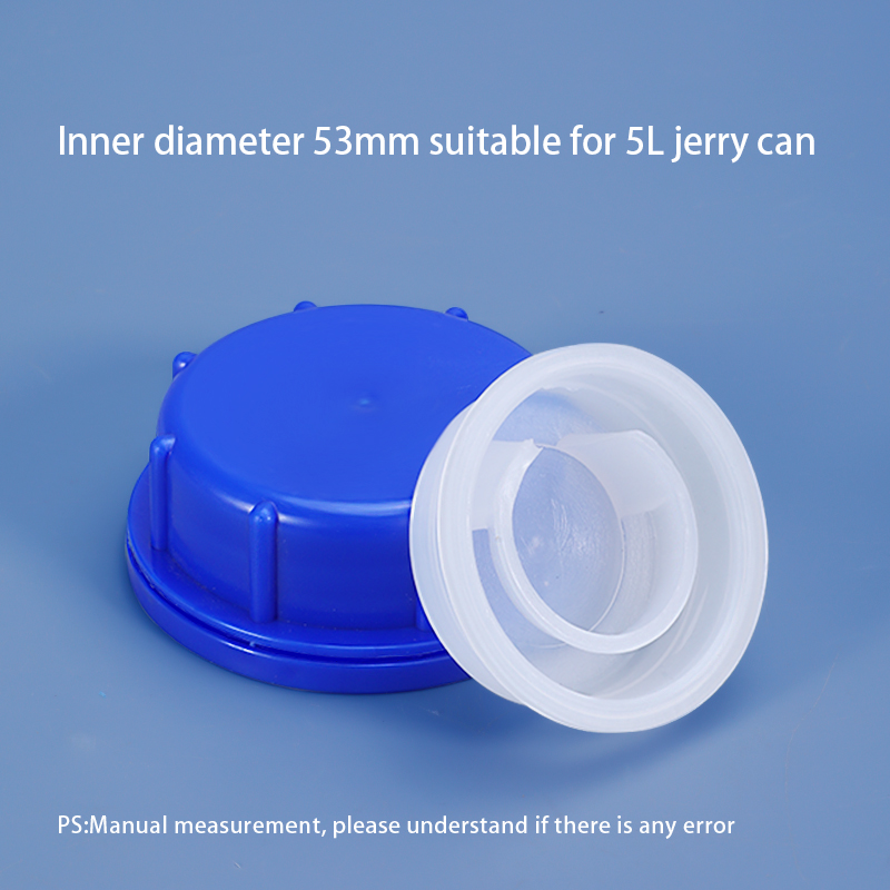 53mm TE Sealing Cap with Inner Plug for Plastic Jerry Can