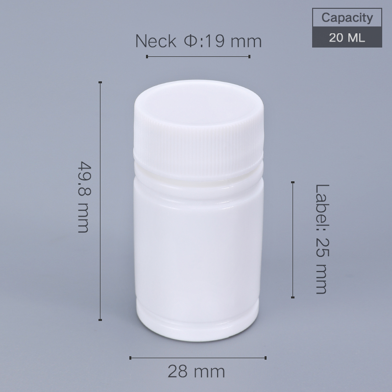 20ml Plastic Pill Bottles 20cc Plastic Medicine Bottle