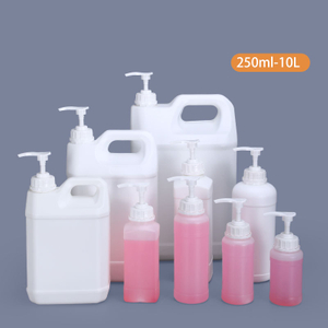 500ml HDPE round bottle with Pump