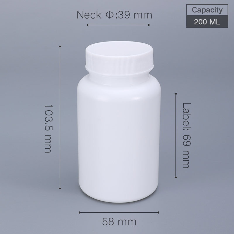 200ml Pill Bottles