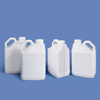 5L HDPE Plastic Square Jerry Can with Large Handle, Screw Cap, Foil Liner, Leakproof for Paint and Chemicals