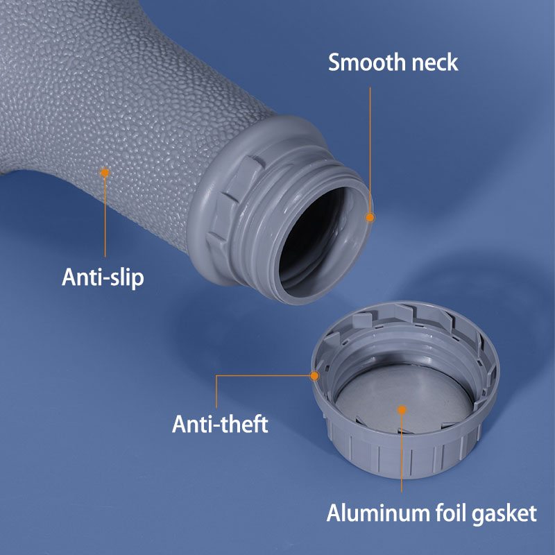 Empty Jam Round HDPE Bottle