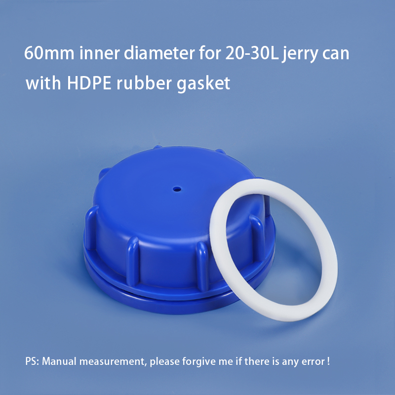 60mm Breathable Cap for 20-30L Plastic Jerry Can with Rubber Sealing Ring