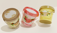 <span style="font-family:Geneva;"><span style="font-size:18px;">Frozen &amp; Ice-cream Packaging Container<br> Scenario: Low-temperature tolerance; re-closable.</span></span>