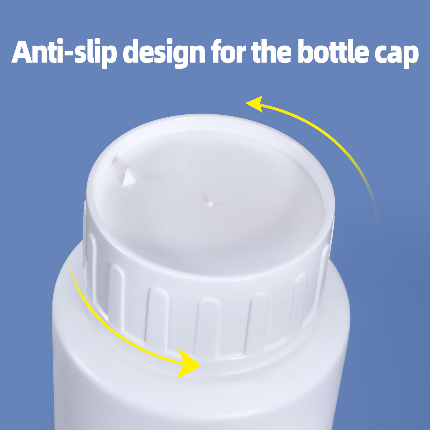 50ml 100ml 200ml 500ml COEX High Barrier Plastic Bottle with Screw Cap Foil Liner Cutter for Pesticide Solvent Powder Packaging