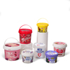 3 Ltr Food-grade Round Plastic Bucket &Tub