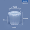 900 ml 30 oz. Round Plastic Tub