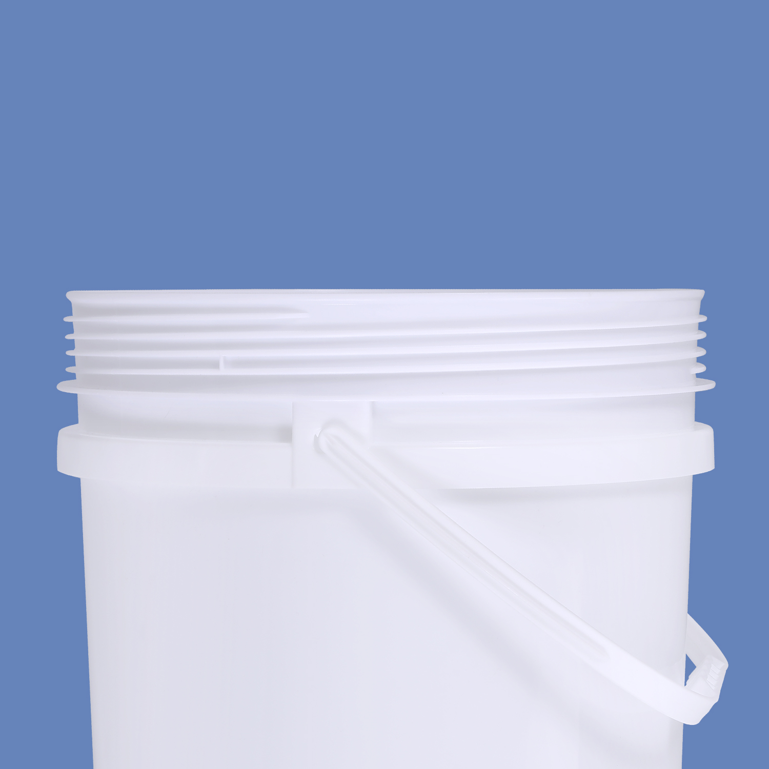 1L Screw Top Pail Plastic Buckets with Screw On Lid