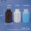 100ml HDPE Bottle for Chemicals