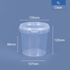 1000ml One Liter Round Plastic Tub & Bucket