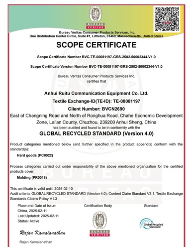  GRS Certificate 