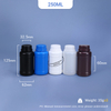 250ml HDPE bottle round